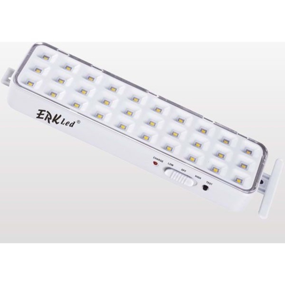 Erkled 30 LED Şarj Edilebilir Işıldak Acil Durum Aydınlatması Kamp Lambası 2W ERK6030 - Beyaz Elektrik ve Aydınlatma Fiyatı