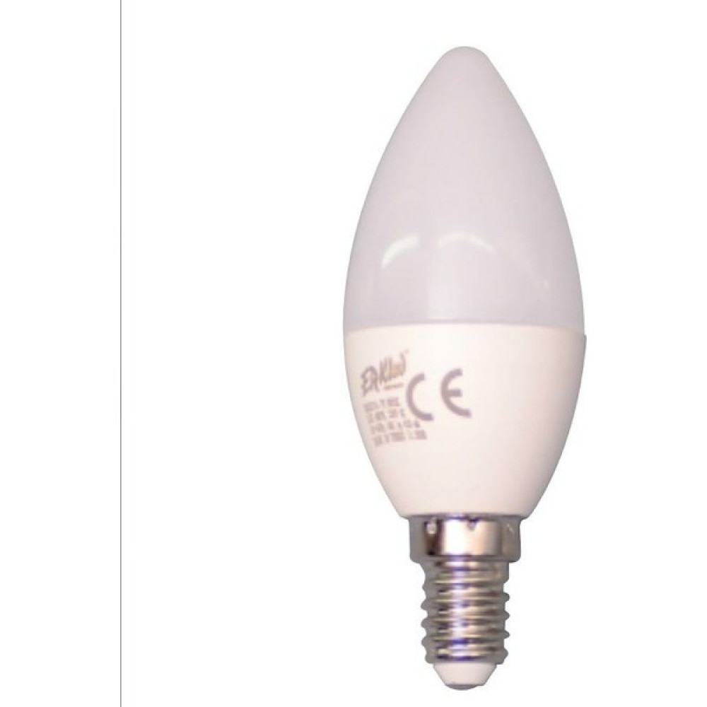 ERKLED Avize Ampulü E14 7 Watt Gün Işığı LED Mum Ampul 10 Adet Led Aydınlatmalar Fiyatı