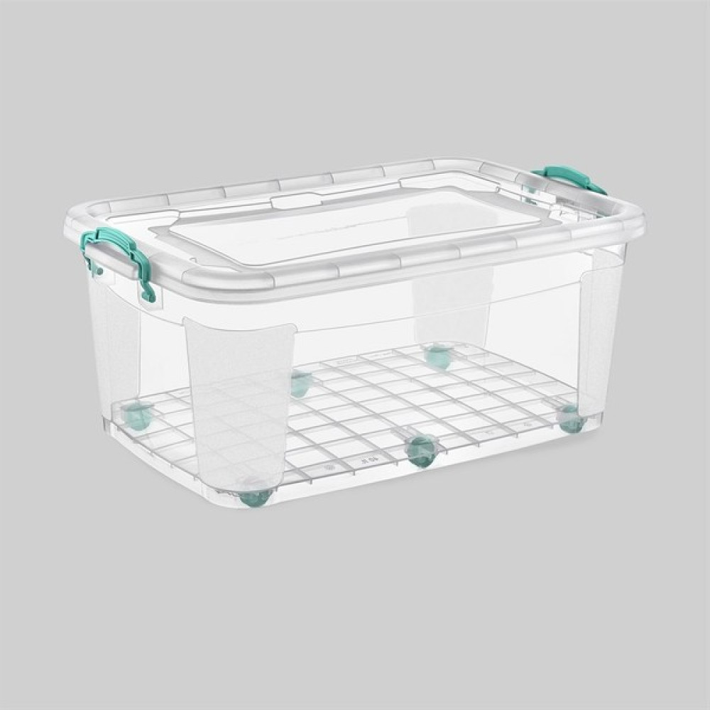 Erkoç 2 Adet Poly Time Tekerlekli Saklama Kabı Multibox 80 Lt E5 Saklama Kapları Fiyatı
