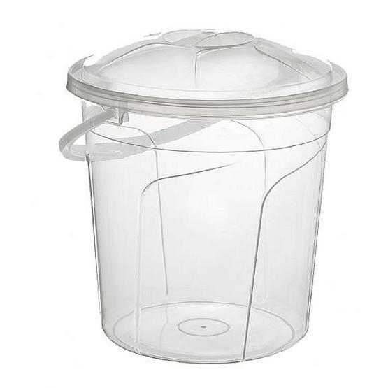 Erkoç E321 15 lt Plastik 4 No Şeffaf Kova