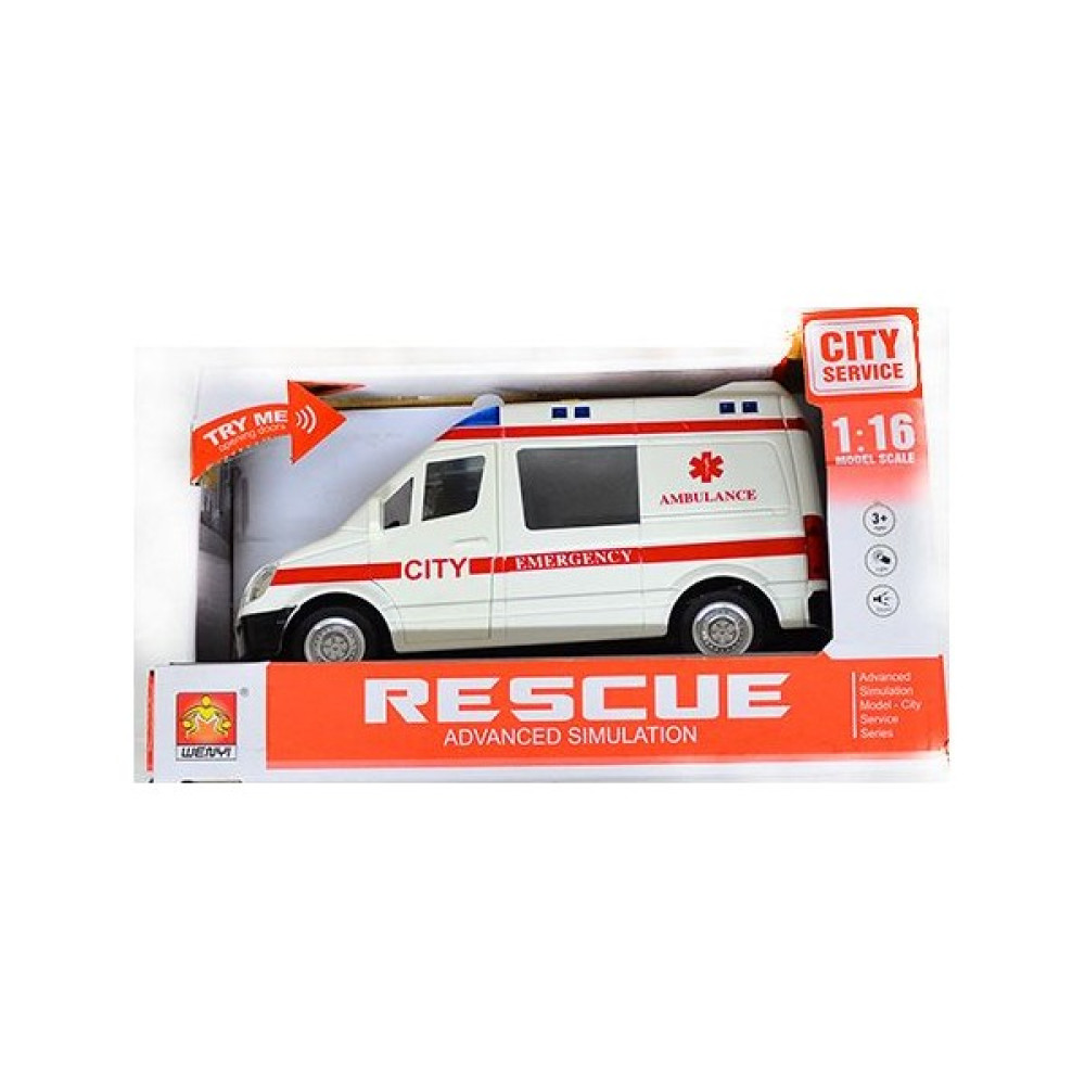 Erkol Oyuncak Wy590A B Servis Minibüsü - Polis - Ambulans - Işık + Ses - City Service +3 Yaş Anne Bebek Oyuncak Fiyatı