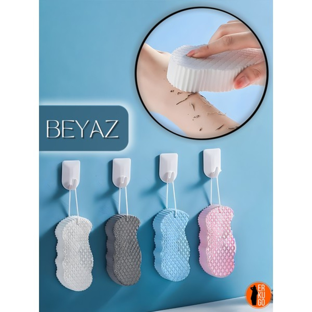 Erkugo Bebek Banyo Süngeri Banyo Lifi Doğal Sünger - Beyaz Vücut Bakım Setleri Fiyatı