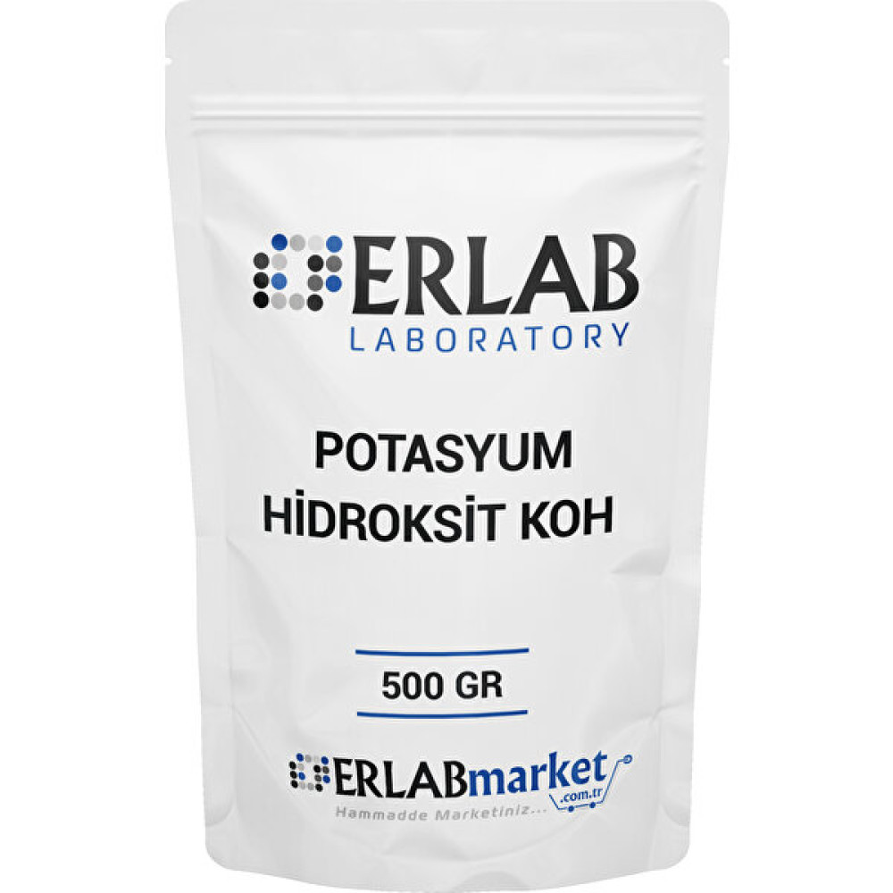 Erlab Potasyum Hidroksit (Koh) Potas Kostik - 500 GRAM Gübre Fiyatı