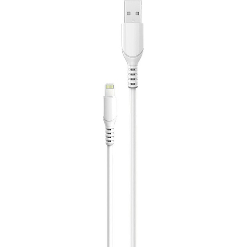 Ermer Hızlı Şarj Kablosu Lightining iphone Uyumlu 3.0A USB Data Veri Aktarım Apple Ios - Beyaz Cep Telefonu Kablosu Fiyatı