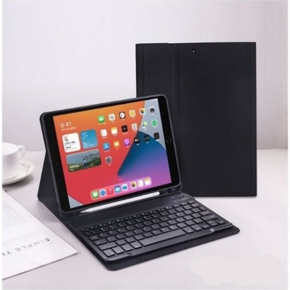 Ermer Lenovo Tab M10 Klavyeli Tablet Kılıfı X306F Kapak - KLAVYELİ TABLET KILIFI - Siyah Tablet Kılıfı Fiyatı