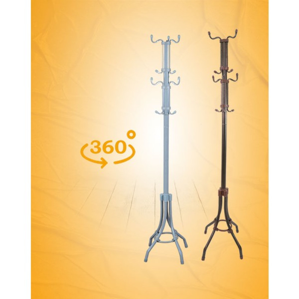 Ermiya Assan Perilla 360° Dönerli T.e.a.k Ayaklı Portatif Portmanto 168*30 cm Vestiyer Fiyatı