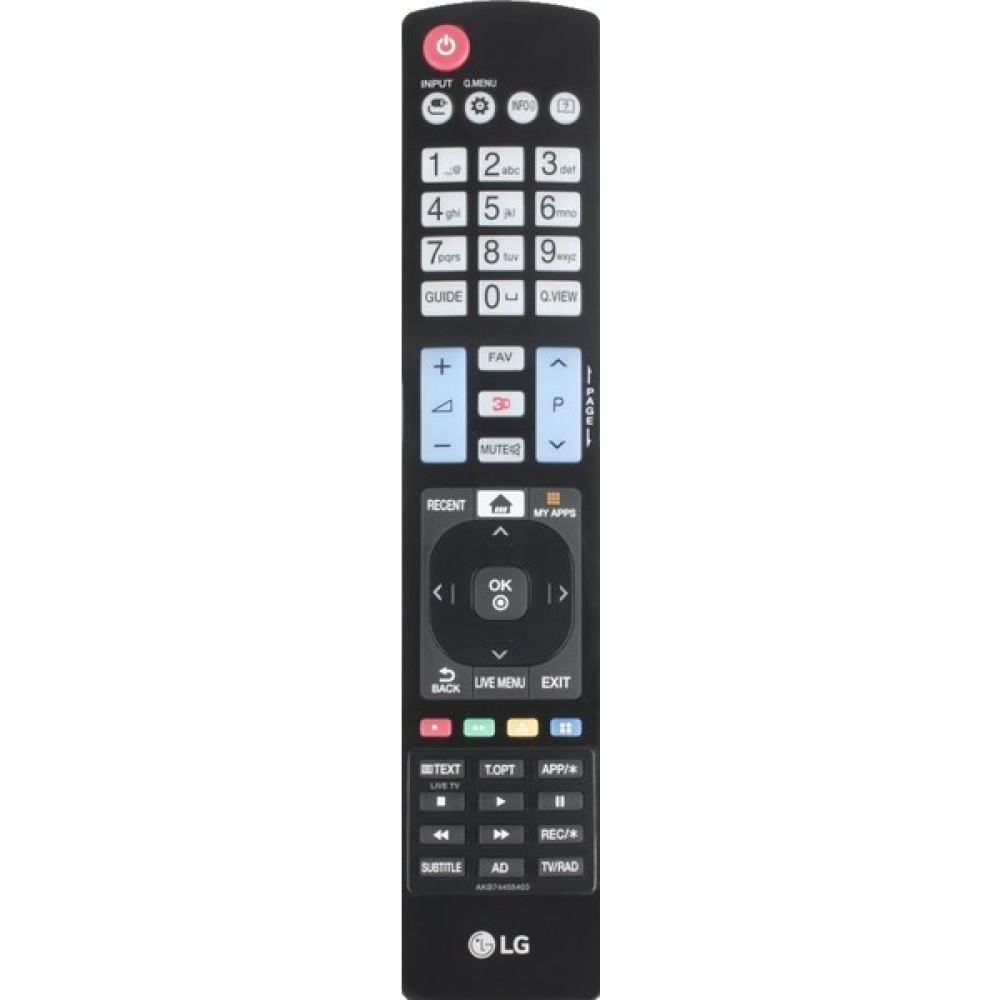 Ermiya Lg Lcd Led Tv Universal Kumanda My Apps 3D Smart+Pil Takımı TV Aksesuarları Fiyatı