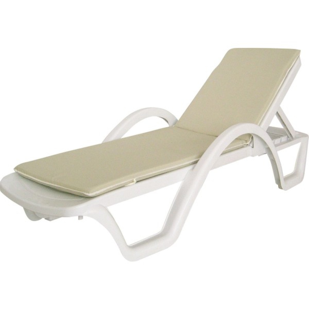 Ermiya Şezlong Minderi 185*55*5 Cm Krem Su Geçirmez Impertex Kumaş Şezlong Fiyatı