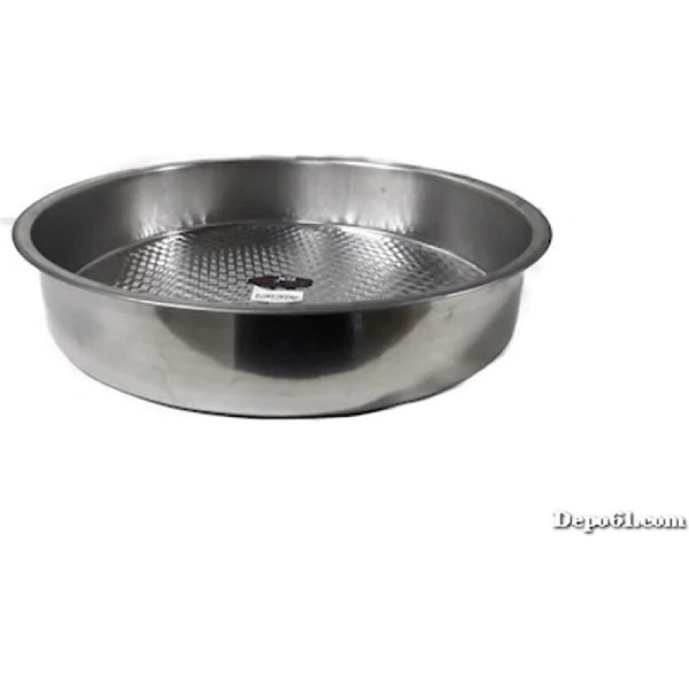 Ermiya Zen Life Menzir Özel Üretim Krom Çiğköfte Leğeni 5 Model Paslanmaz Çelik Ebat Seçiniz - 54 cm Servis Tepsisi Fiyatı