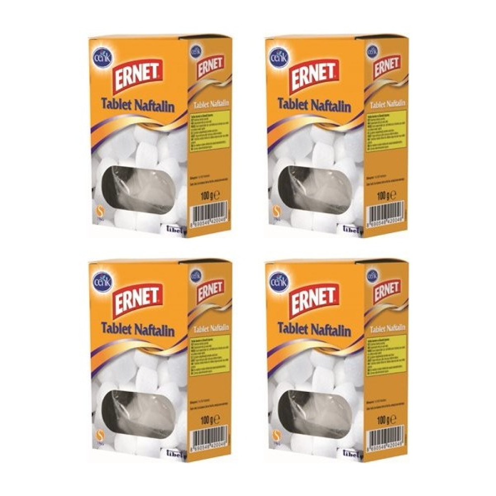 Ernet Cenk Naftalin Tablet 100 gr 4'Lü Temizlik Malzemeleri Fiyatı