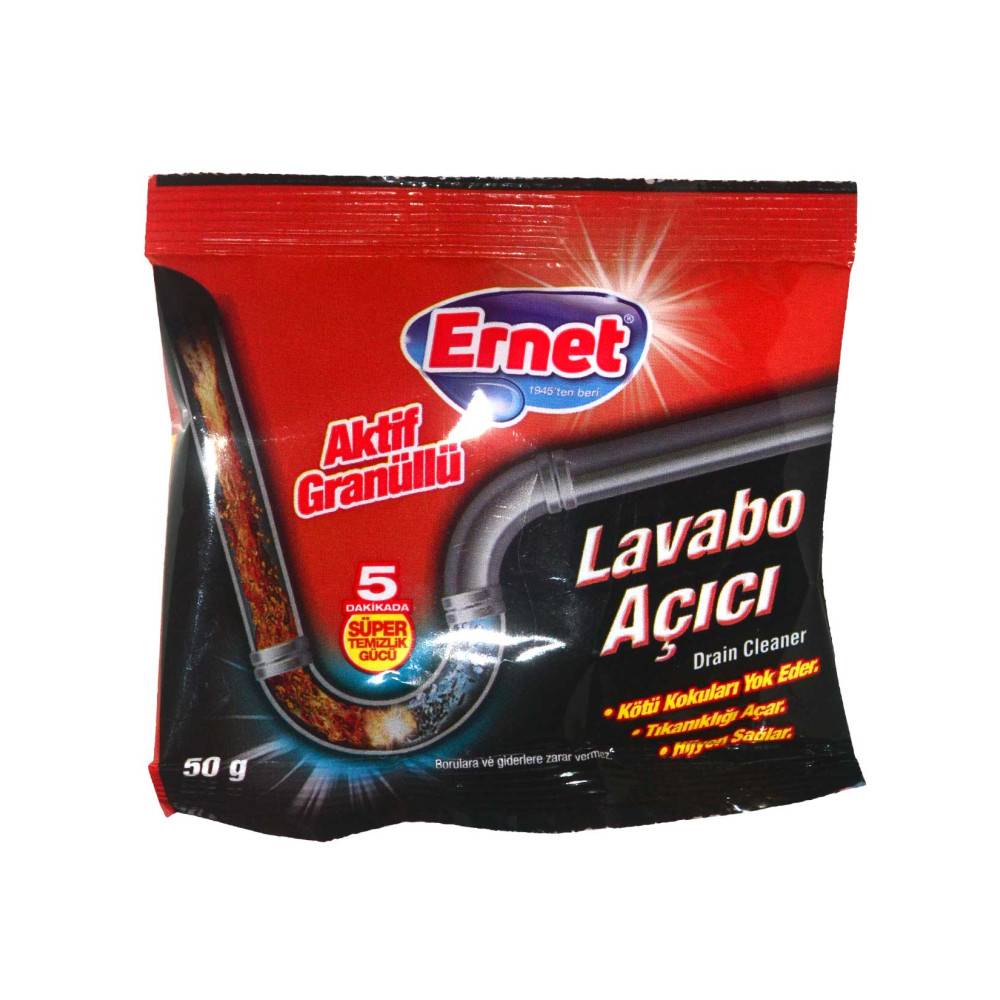 Ernet Lavabo Açıcı Granül 2 x 50 gr