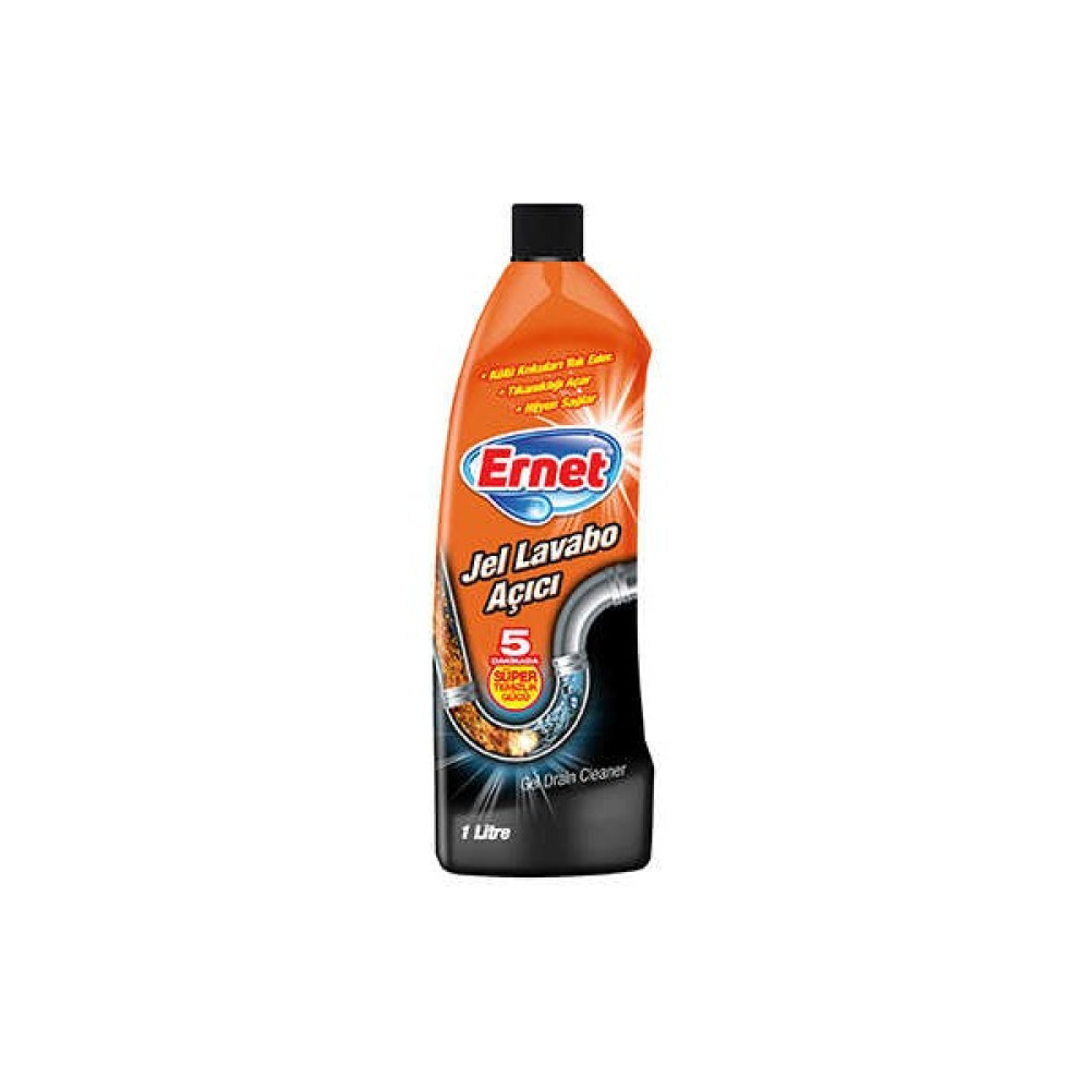 Ernet Lavabo Açıcı Jel 1 L - 1 lt Temizlik Malzemeleri Fiyatı