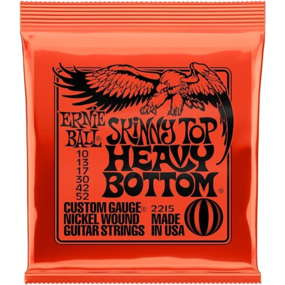Ernie Ball 2215 Skyny Top Hvy Btm Takım Tel Elektro Gitar Teli 010-052 Müzik Aleti Aksesuarları Fiyatı