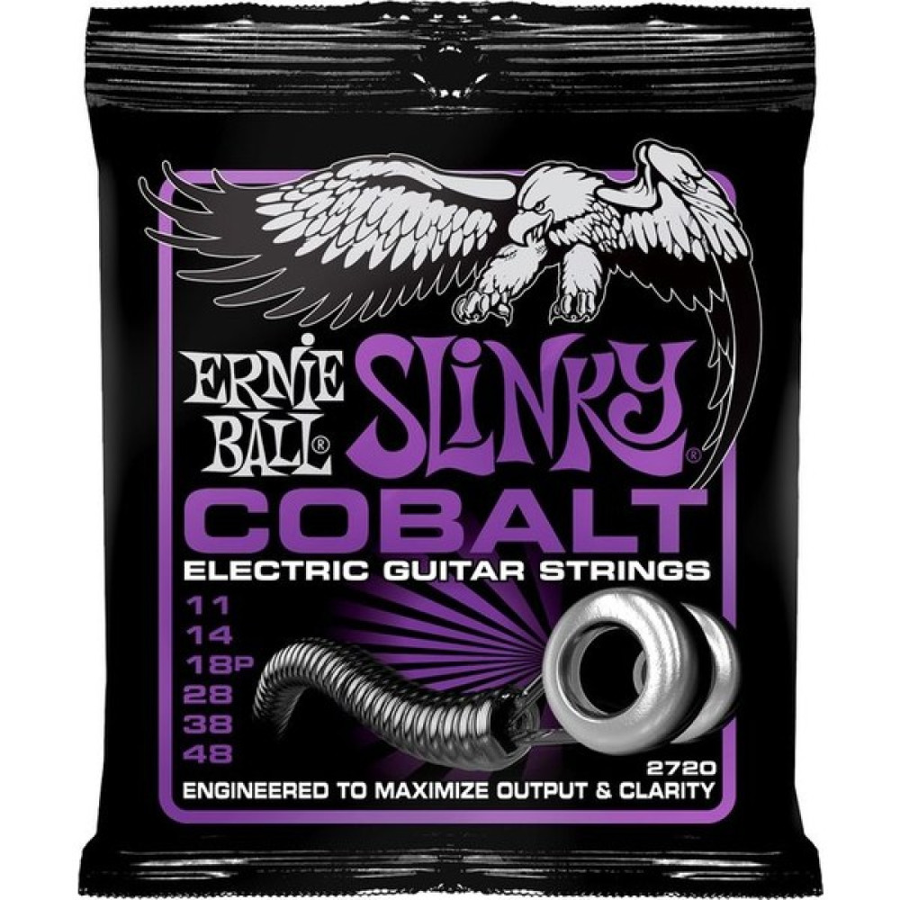 Ernie Ball 2720 Cobalt Power Slinky Takım Tel Elektro Gitar Teli 011 Müzik Aleti Aksesuarları Fiyatı
