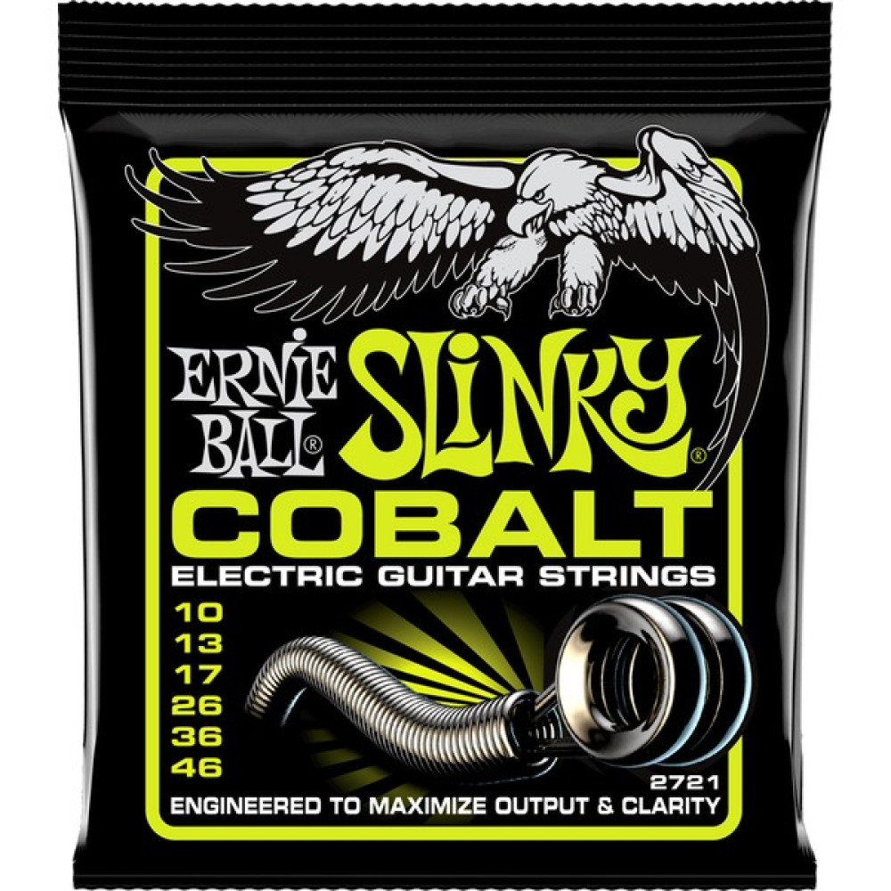 Ernie Ball P02721 Cobalt Regular Slinky Takım Tel Elektro Gitar Teli 010-046 Müzik Aleti Aksesuarları Fiyatı