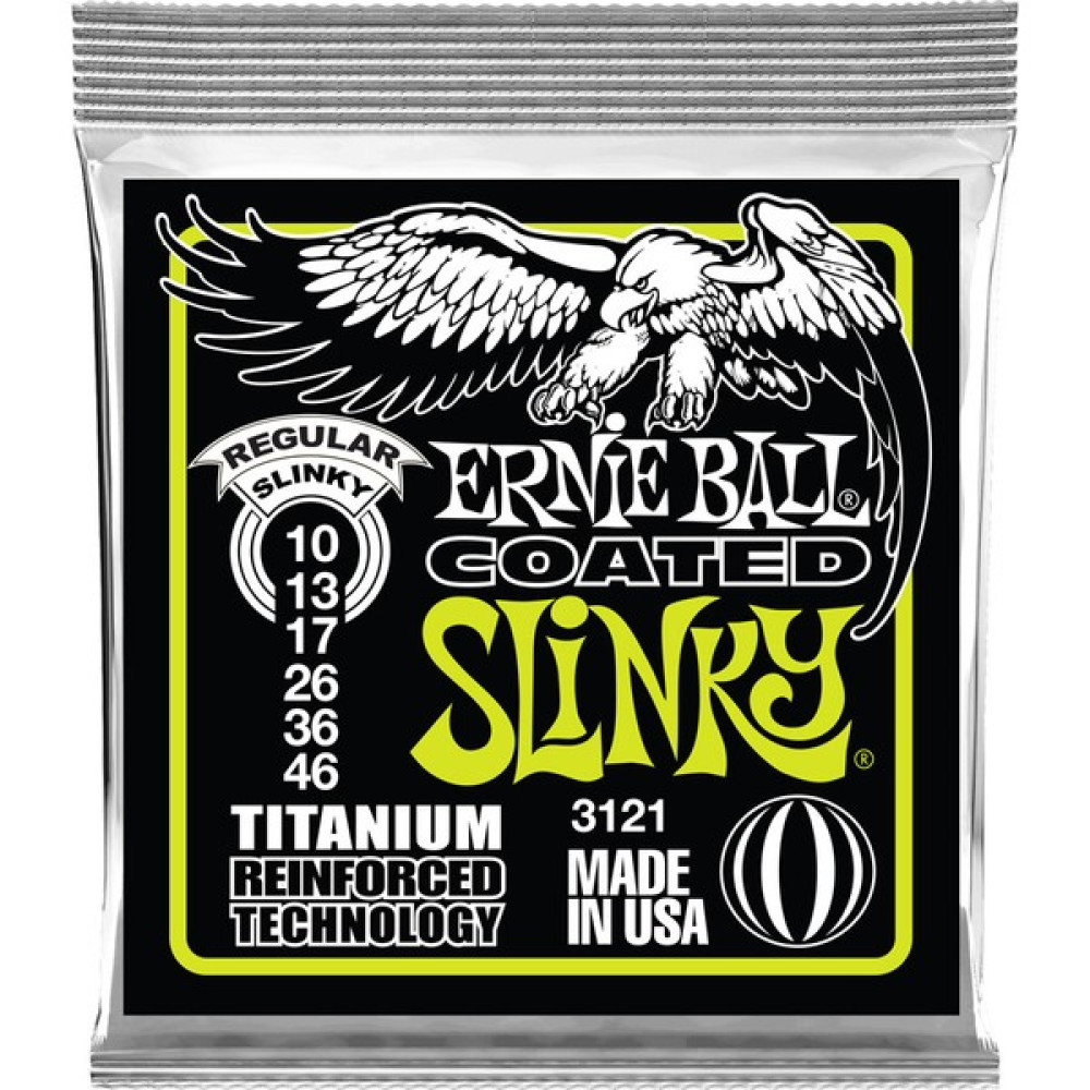 Ernie Ball P03121 Titanium Regular Slinky Takım Tel Elektro Gitar Teli 010-046 Oto Boyaları Fiyatı