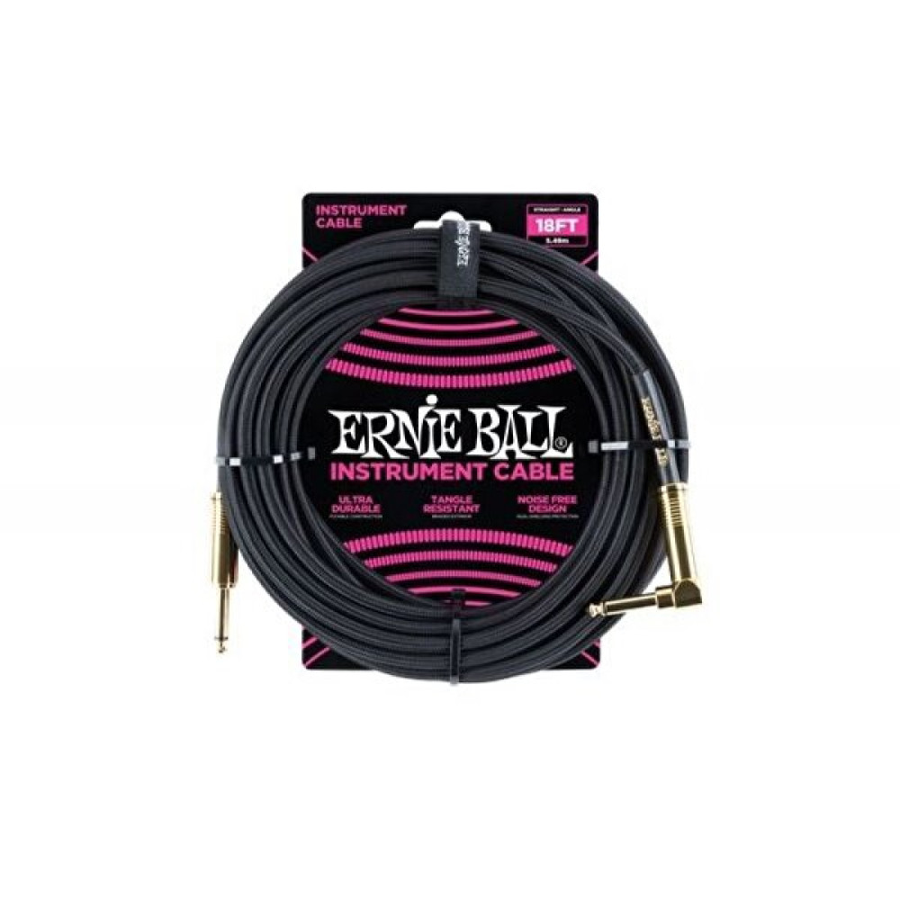Ernie Ball P06086 18Ft Enstrüman Kablosu Müzik Aleti Aksesuarları Fiyatı