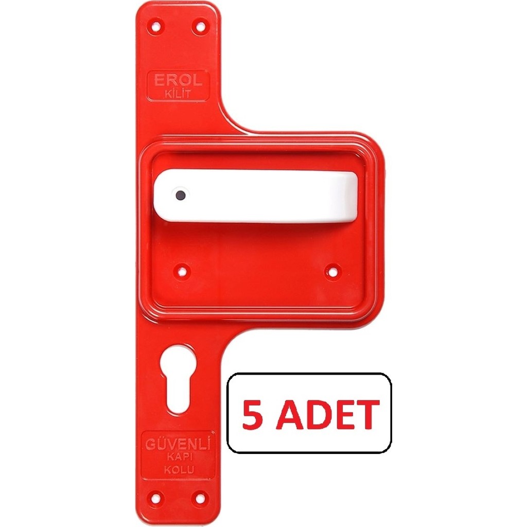 Erol Kilit Bariyerli Kapı Kolu Kırmızı Ayna - Beyaz Kol 5 Takım SSD / Solid State Drive Fiyatı