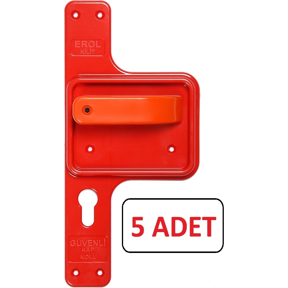 Erol Kilit Bariyerli Kapı Kolu Kırmızı Ayna - Turuncu Kol 5 Takım SSD / Solid State Drive Fiyatı