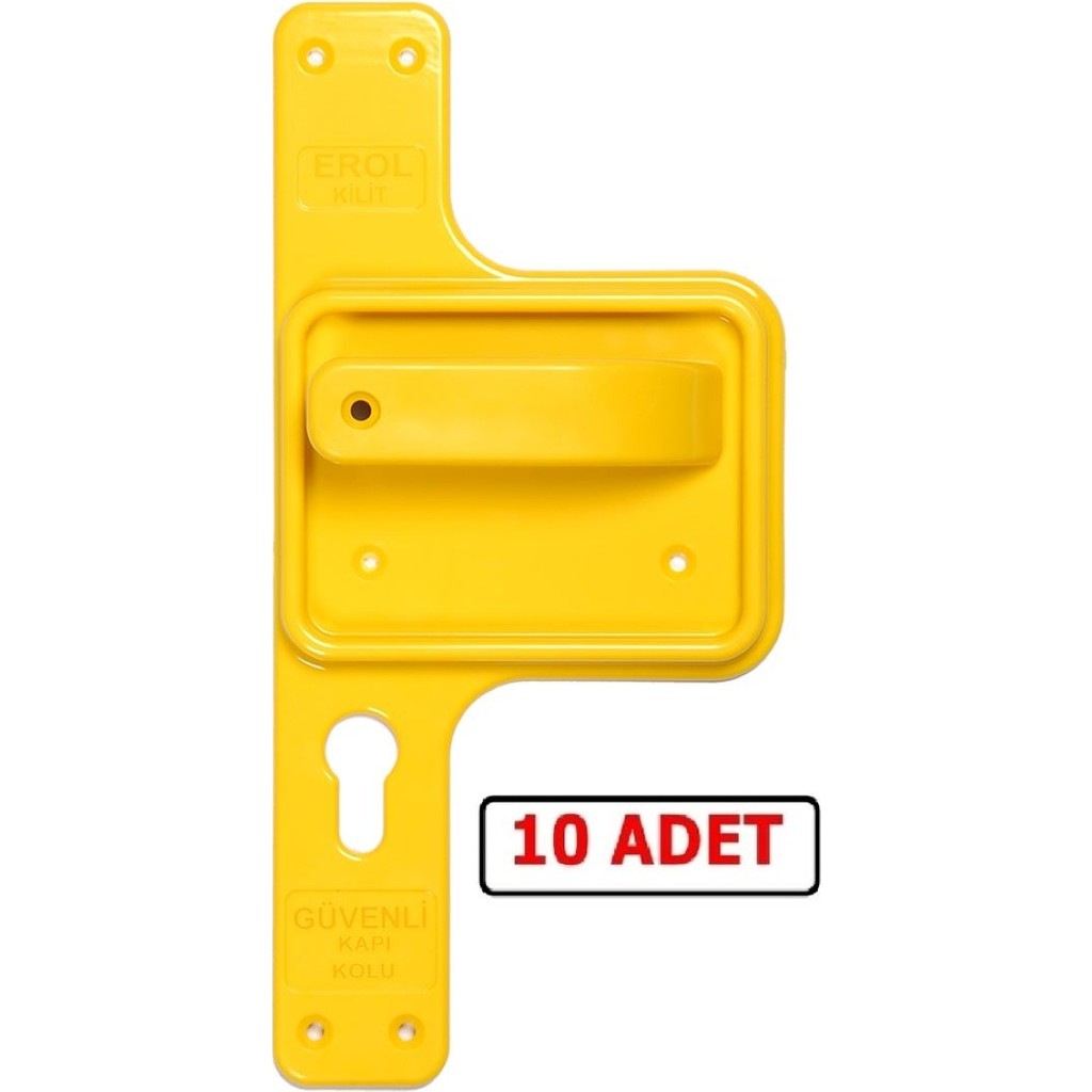 Erol Kilit Güvenli ve Kırılmaz Bariyerli Kapı Kolu Sarı Ayna-Sarı Kol 10 Takım SSD / Solid State Drive Fiyatı
