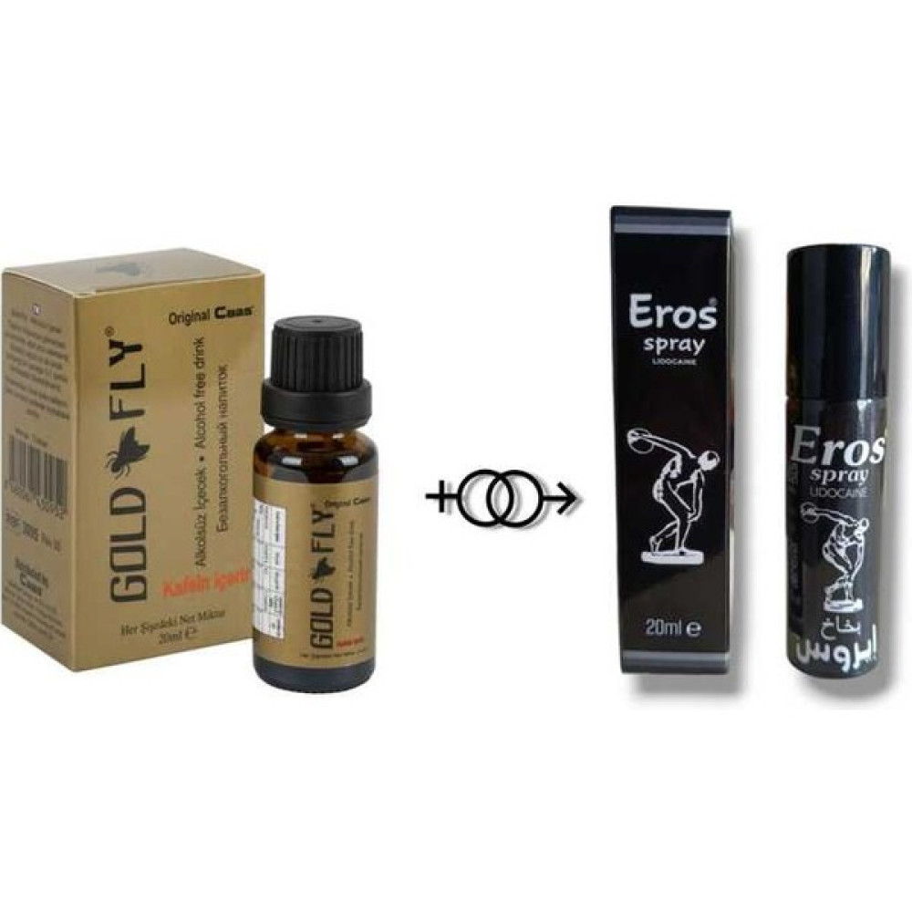 Eros Gold Fly Kadınlara Özel Damla + Eros Gecikme Sprey Oto Boyaları Fiyatı