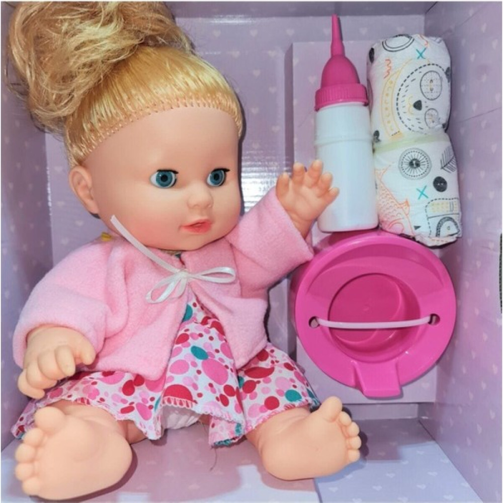 Erpa Konuşan Altını Islatan Melis Et Bebek Pembe Ceketli - Renkli Bebek Oyuncakları Fiyatı