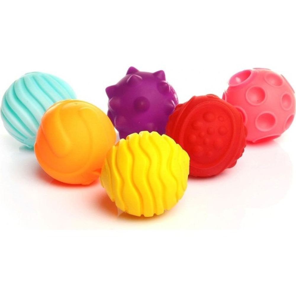 Erpa Soft Aktivite Topları 6'lı Altıgen Kutulu Set - Renkli Bebek Oyuncakları Fiyatı