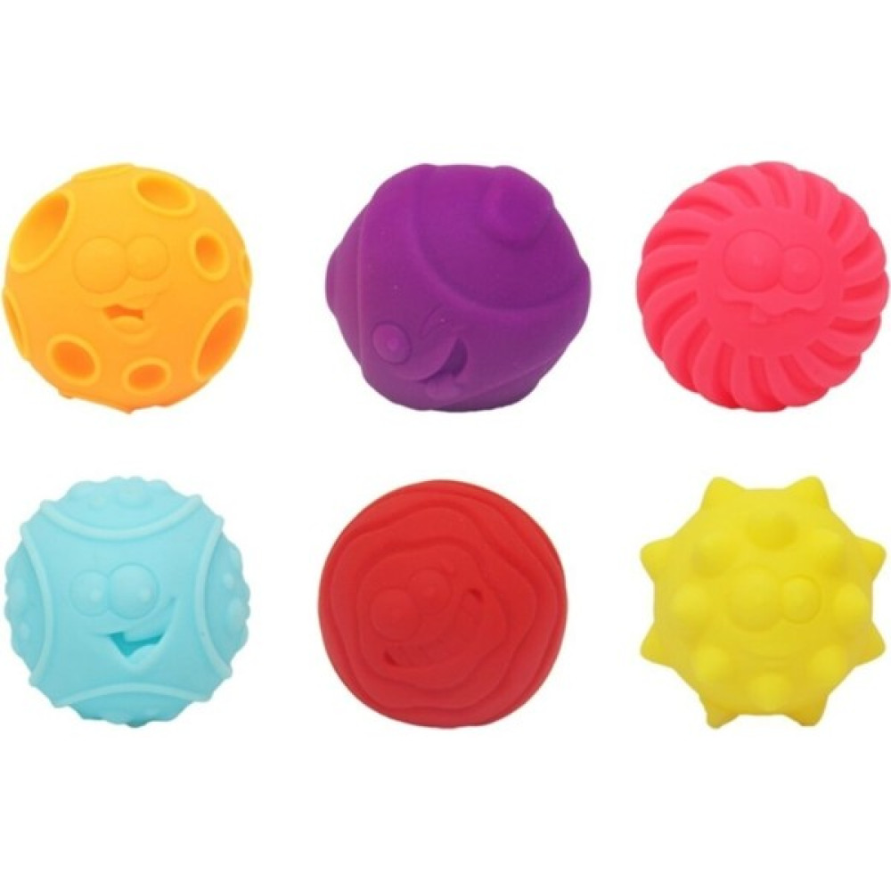 Erpa Soft Aktivite Topları 6'lı Set - Renkli Bebek Oyuncakları Fiyatı