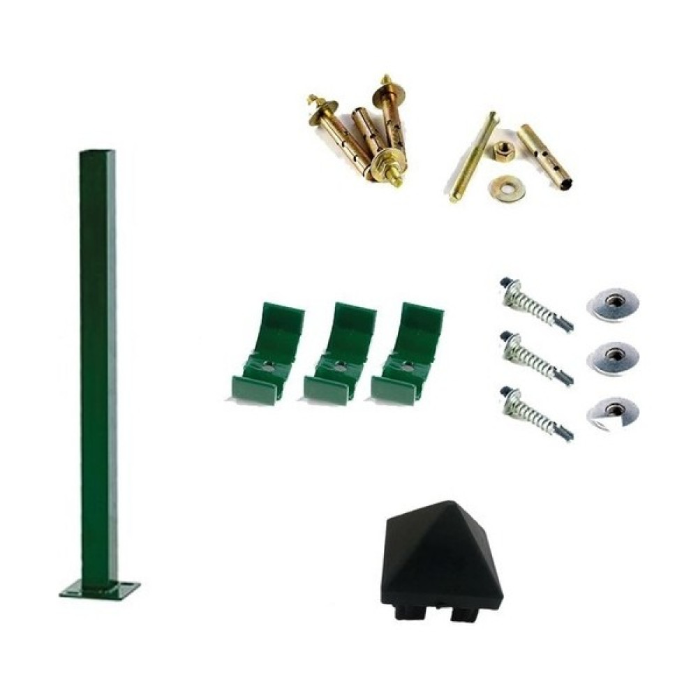 Ersa Tel Panel Çit Direk 50 x 50 - 1.50 mm 80 cm Bahçe Çiti Fiyatı