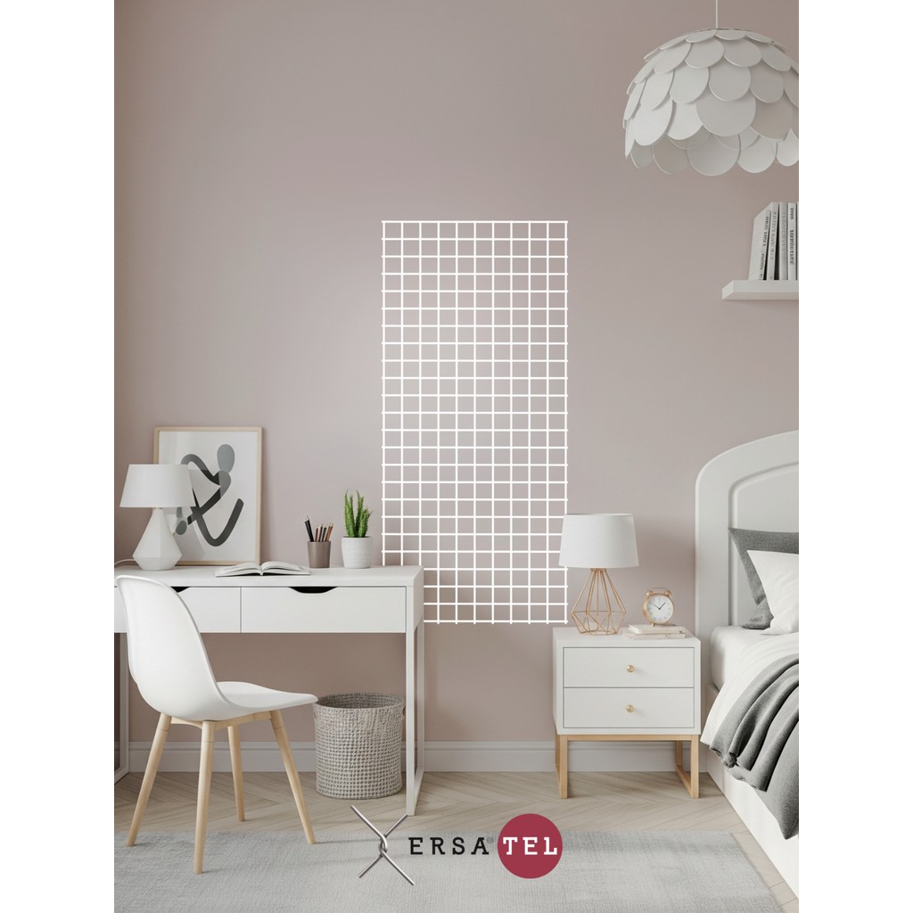 Ersa Tel Tel Pano Metal Duvar Panosu Ersapano Classic 56 x 120 cm Beyaz - 1BW-Beyaz - 56X120 Diğer Fiyatı