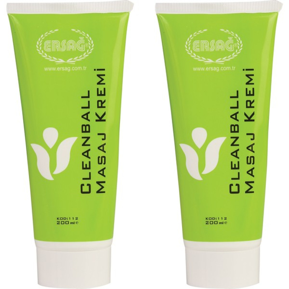 Ersağ Clean Ball Masaj Kremi 200Ml + 2 Adet Nemlendiriciler Fiyatı