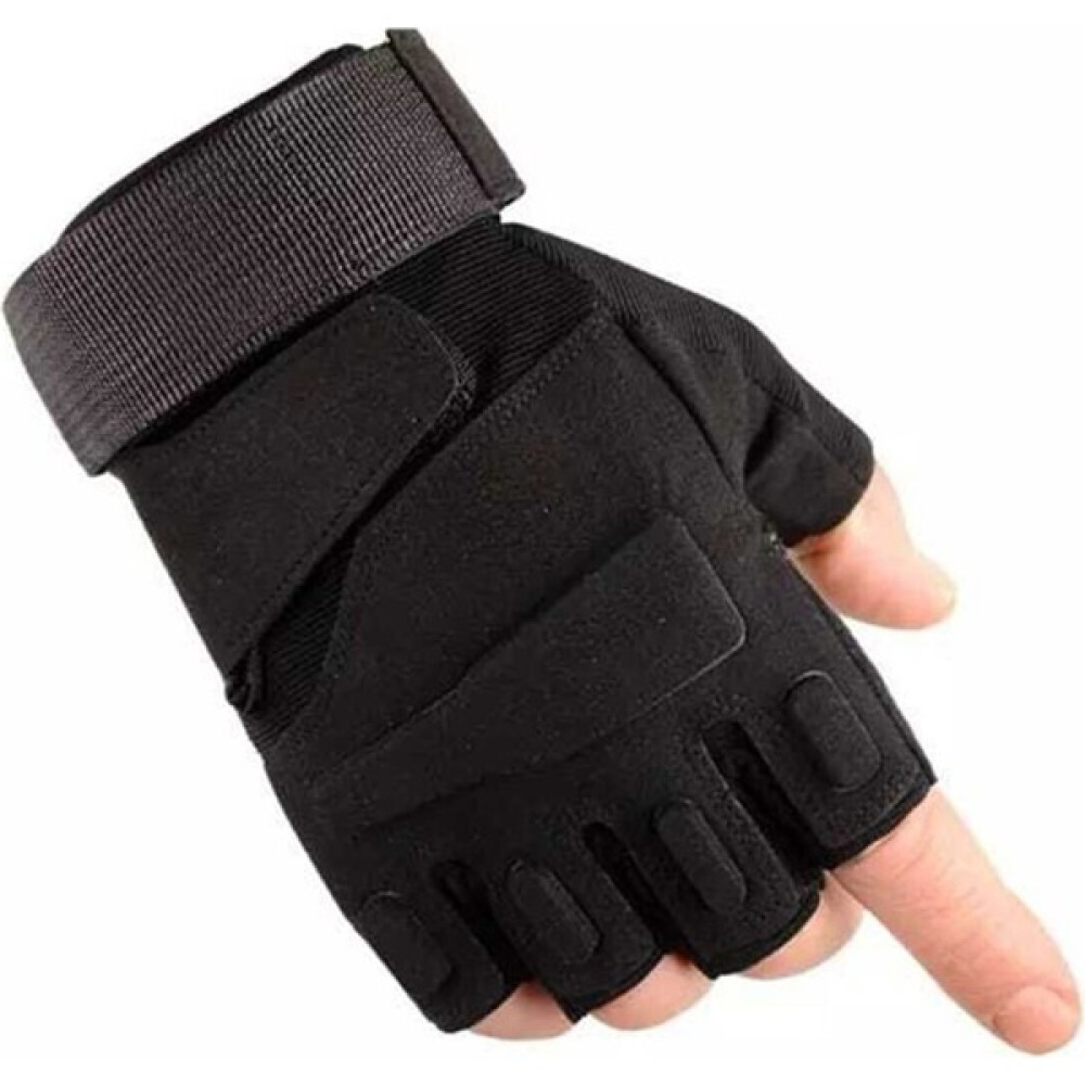 Ersancak Siyah Yarım Kemiksiz Taktik Eldiven Tactical Eldiven (Outdoor) Fiyatı