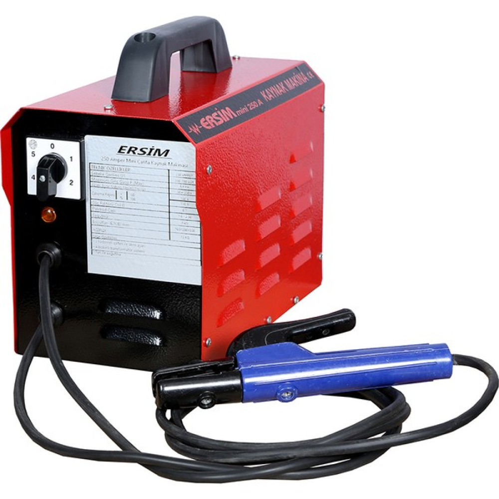 Ersim Mini Çanta Kaynak Makinesi 250 Amper Kaynak Makineleri Fiyatı