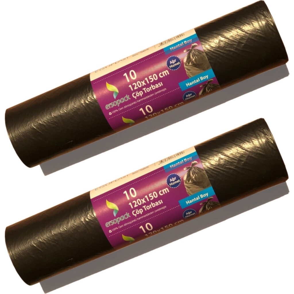 Ersopack Hantal Boy 120x150 cm Çöp Poşeti 10x2 20 Adet Siyah - 120 x 150 cm SSD / Solid State Drive Fiyatı