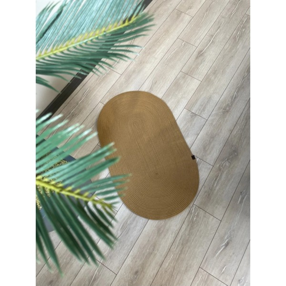ERSU AHAT HOME DESİGN Jüt Desenli Kapı Önü Paspas Banyo Paspası Balkon Paspası Düz Desen Hasır Görünümlü Paspas - 40 x 60 Klozet Takımı Fiyatı