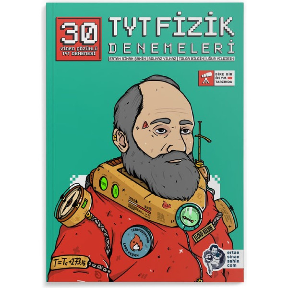 Ertan Sinan Şahin 2024 TYT Fizik Denemeleri (30 Deneme Fizik Fiyatı