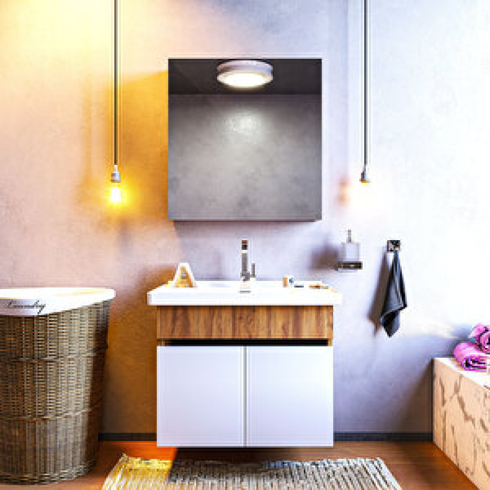 Ertekpa Nova 65 Cm Banyo Dolabı Takımı, Beyaz Banyo Dolabı / Mobilyası Fiyatı