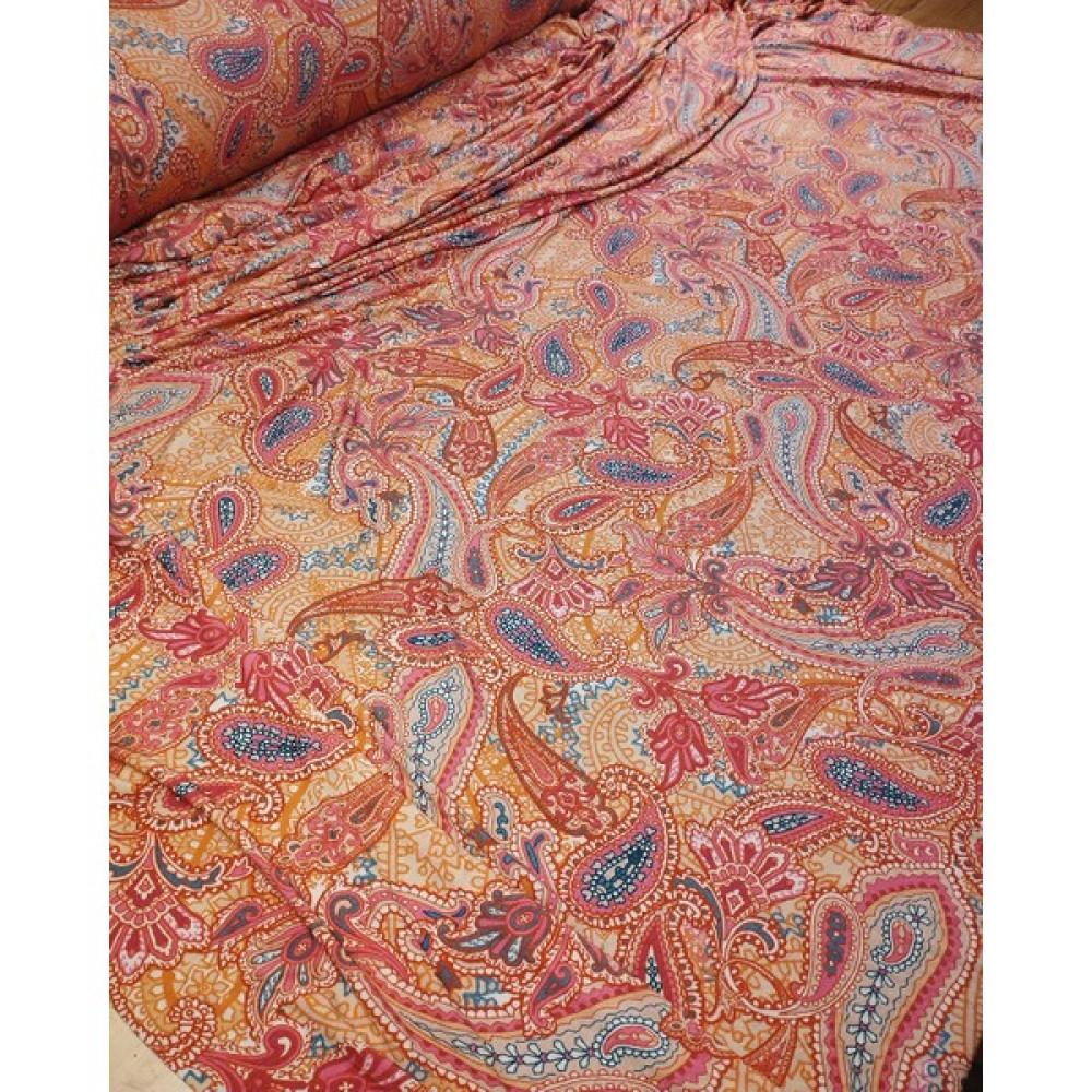 Ertuğlar Tekstil Kumaş Parça Süprem Penye Viskon Oranı Yüksek Yumuşacık Otantik Desenli En : 180 cm - 1 m Kumaşlar Fiyatı