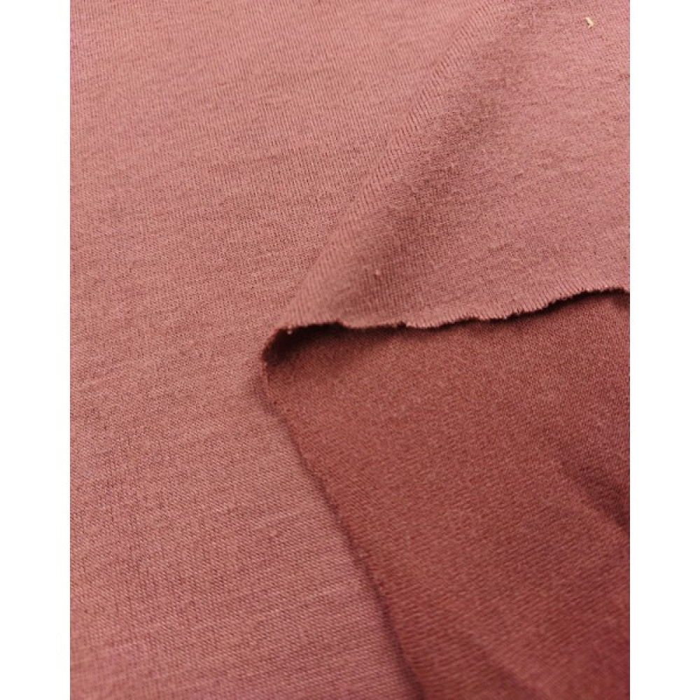 Ertuğlar Tekstil Kumaş Parça Süprem Penye Viskonlu Pastel Gül Kurusu Renkte En : 130 cm - 1 m Kumaşlar Fiyatı