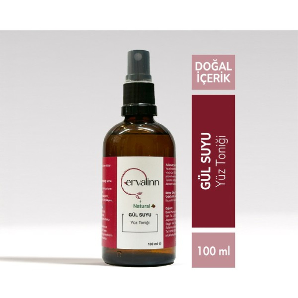 Ervalinn Doğal Gül Suyu Tonik 100 ml+DUDAK BALSAMI HEDİYE Oto Boyaları Fiyatı