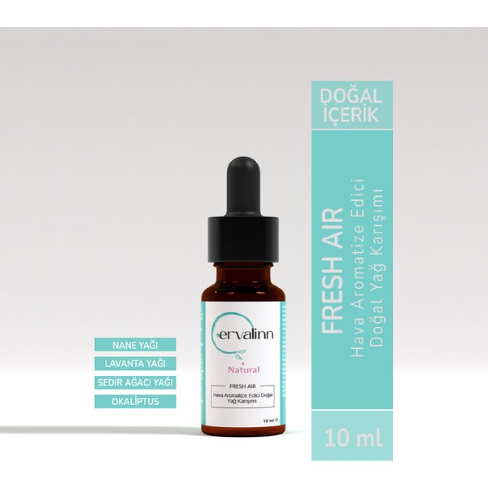 Ervalinn Fresh Air Damla Burun Tıkanıklığı Için Rahatlatıcı ve Yaka Damlası 10 ml Bebek Bakım Fiyatı