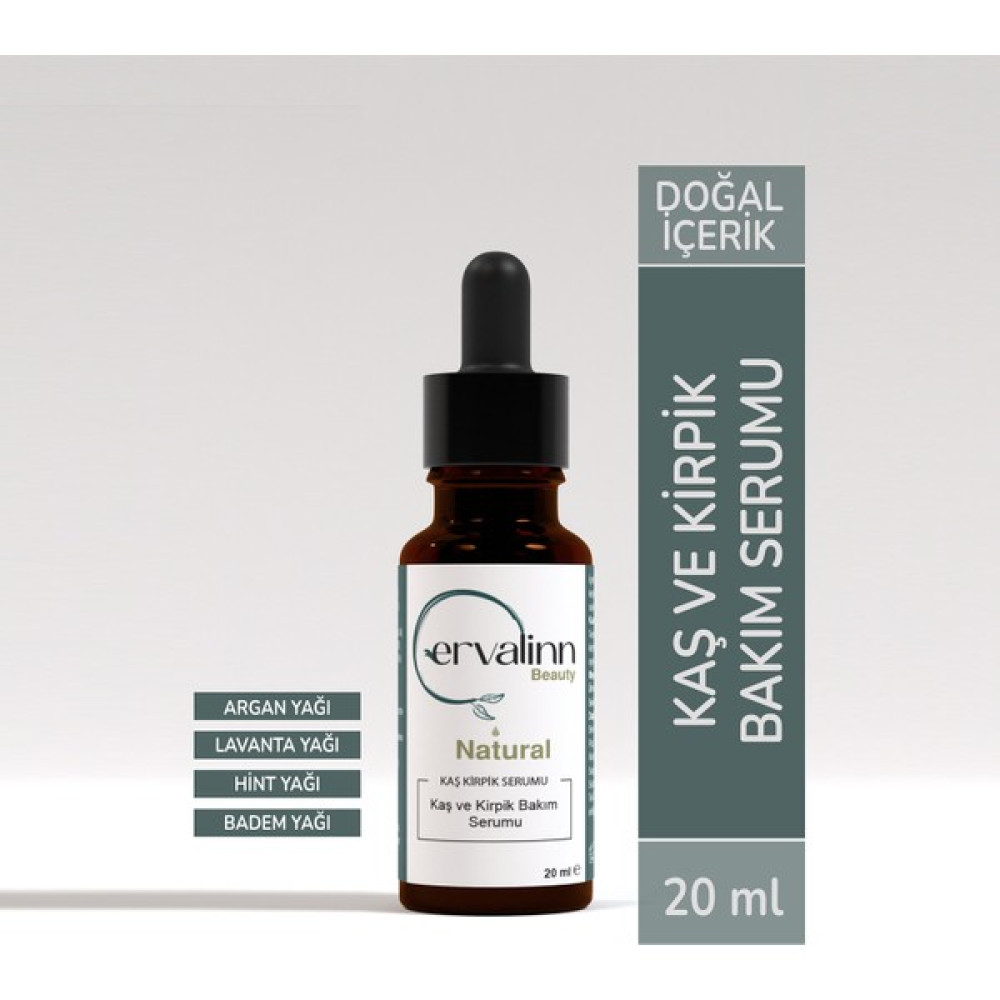 Ervalinn Kaş Kirpik Bakım Yağı (Serum) Onarıcı Besleyici Uzatıcı 20 ml Cilt ve Yüz Bakımı Fiyatı