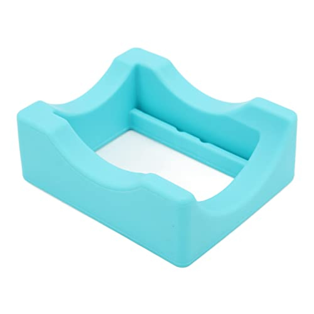 ERYUE Cup for Crafting, Non Slip Silicone Holder for Sublimation, Stickers Making, Felt Scrapers and Handicraft Decorations, Great for Cups, Mugs, Water Bottles, Glasses (Blue)