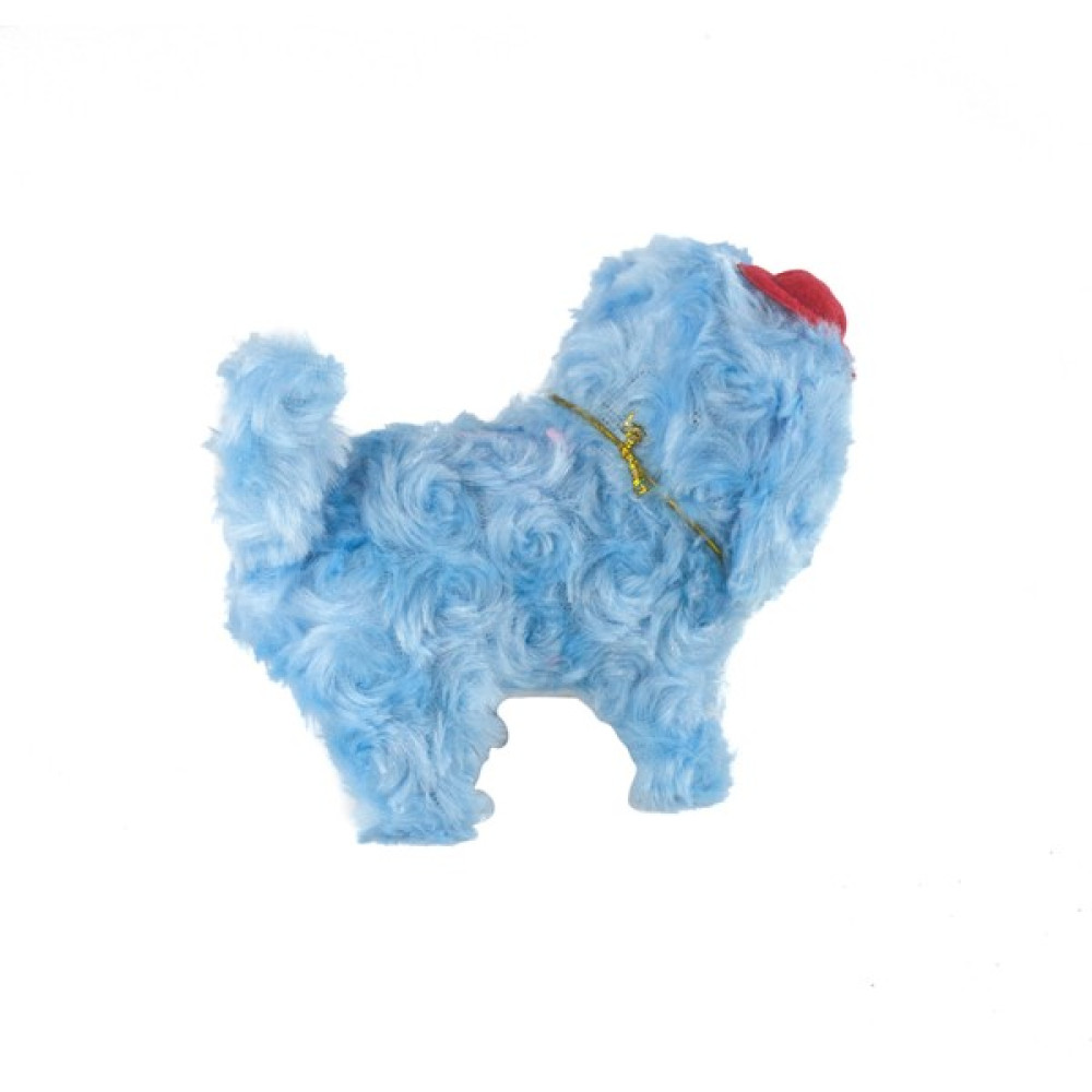 Erzi Oyuncak Pelüş Köpek Sevimli Köpek Sesli Hareketli Mavi Peluş Oyuncaklar Fiyatı