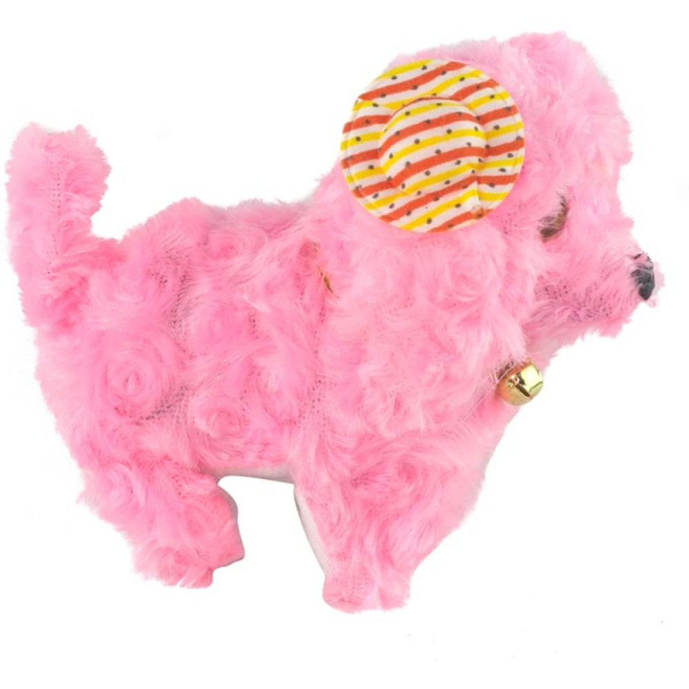 Erzi Oyuncak Pelüş Köpek Sevimli Köpek Sesli Hareketli Pembe Peluş Oyuncaklar Fiyatı