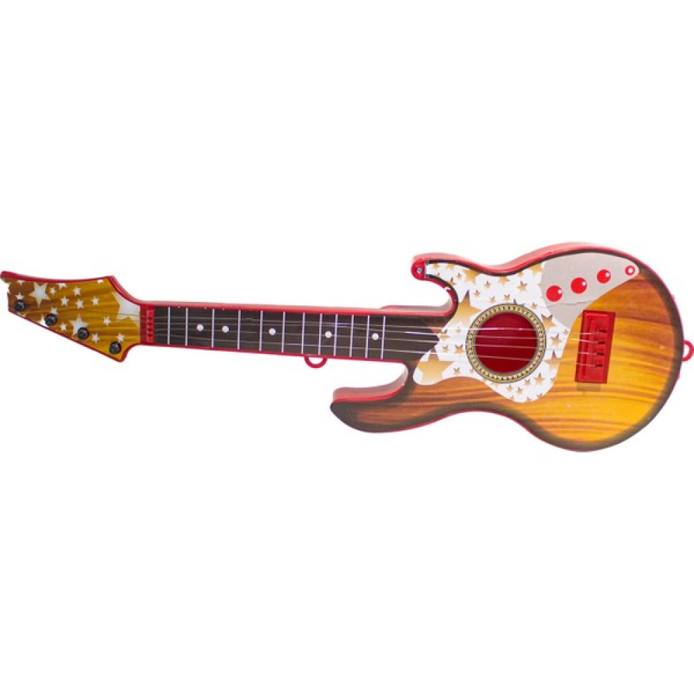 Erzi Oyuncak Rock Gitar Metal Telli 45 cm Kırmızı - 11-Kırmızı Eğitici Oyuncak Fiyatı