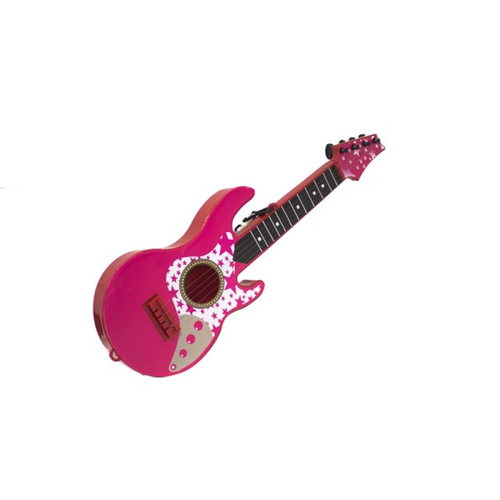 Erzi Oyuncak Rock Gitar Metal Telli 45 cm Pembe Eğitici Oyuncak Fiyatı