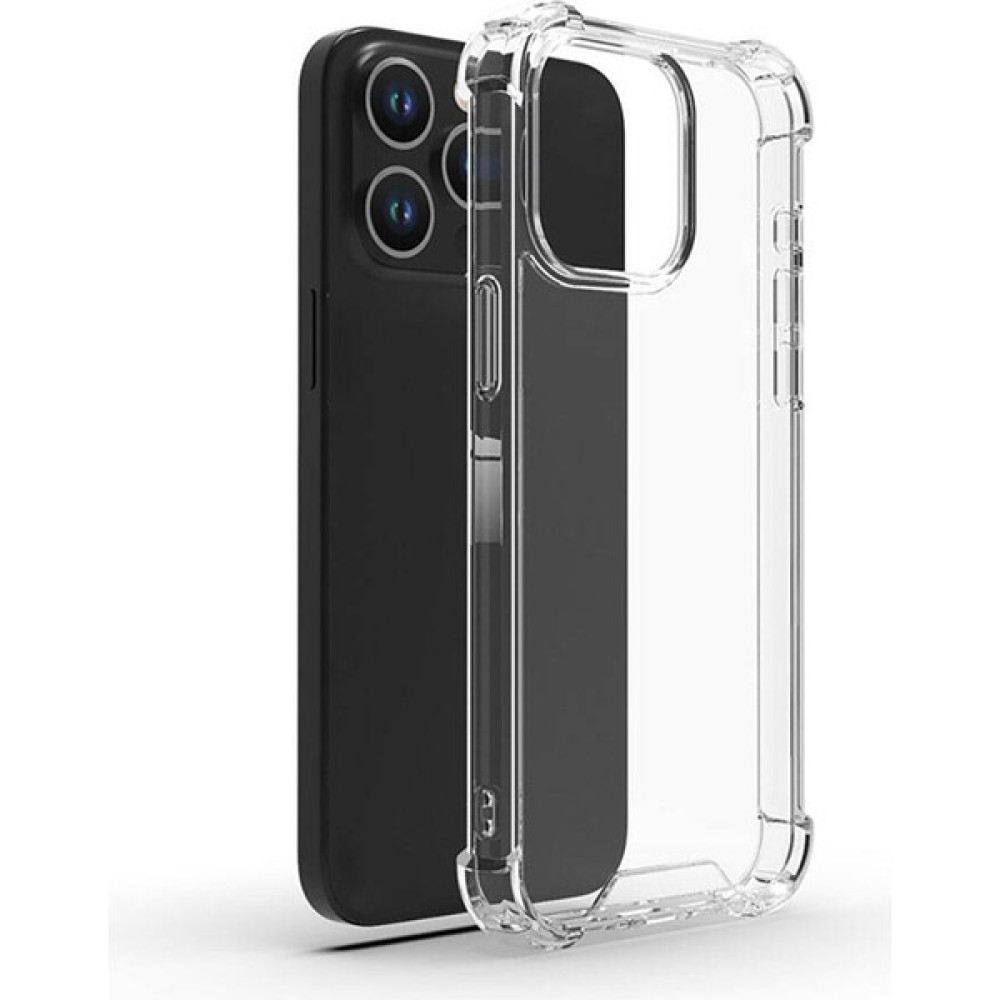 Es Aksesuar Teknoloji Apple iPhone 15 Pro Max Uyumlu Nitro Anti Shock Silikon - Renksiz - Şeffaf Cep Telefonu Kılıfı Fiyatı