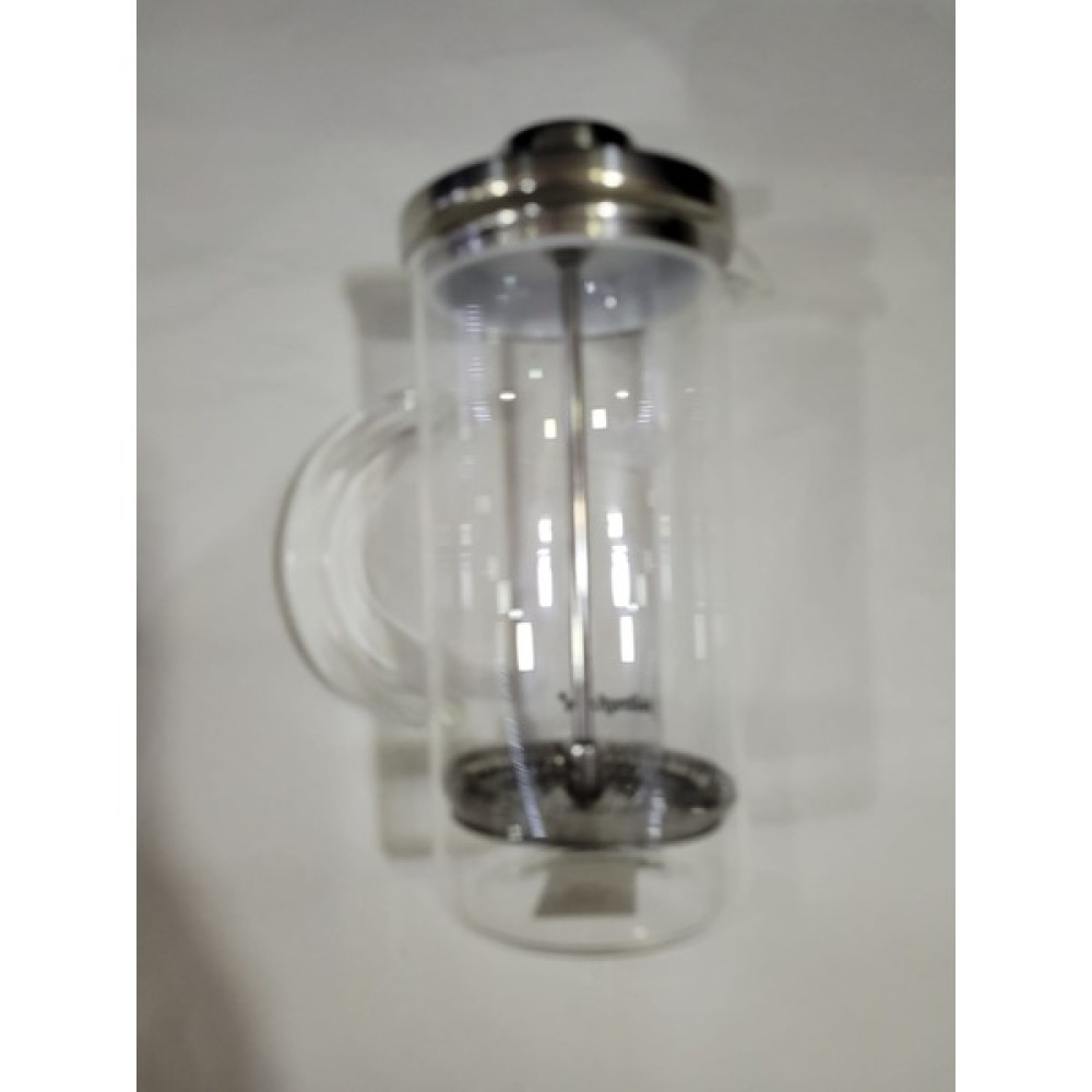 Es Dekor French Press Silver Gümüş Renk 350ml Cam Tekli Çay Kahve Demleme Sofra Mutfak Ürünü French Press Fiyatı