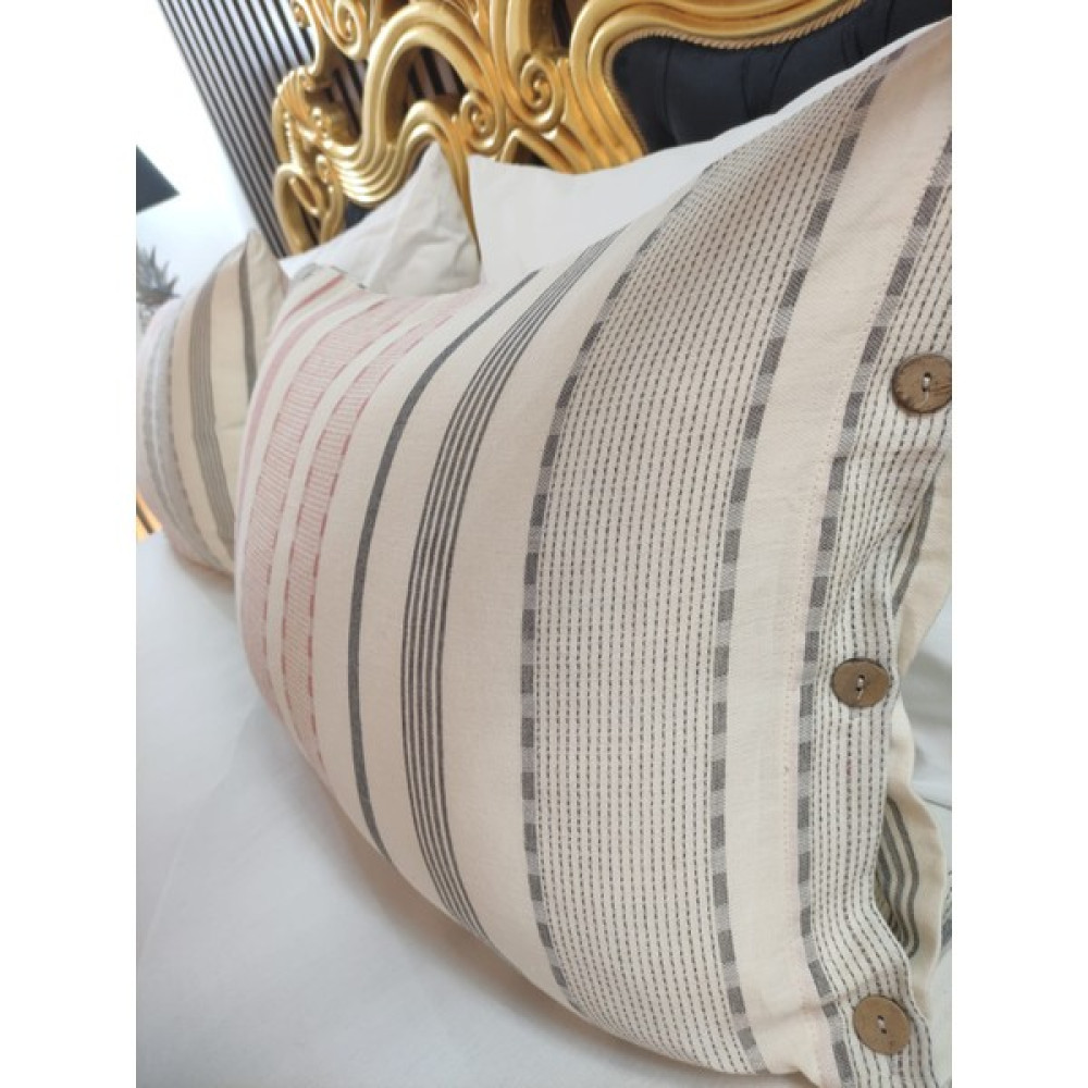 Es Home Collection Es Home Armürlü Nevresim Takımı - Açık Pembe - Beyaz - 240 x 260 cm Nevresim Takımı Fiyatı